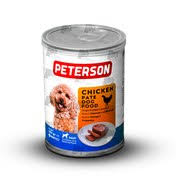00354 کنسرو پته مرغ و سبزیجات سگ پترسون 400 گرم Peterson - تصویر 1