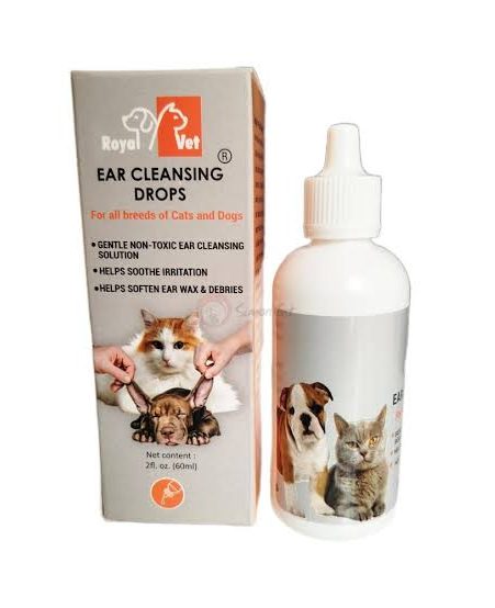 قطره گوش سگ و گربه رویال‌وت Royal Vet